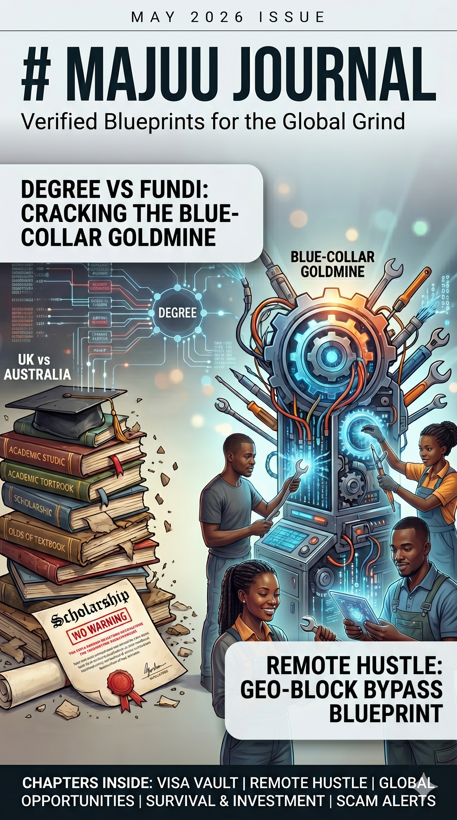 Majuu Journal Cover
